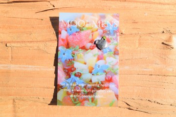 102 mooi mens kaartje   dat je maar weer spoedig herstellen mag en kan genieten van