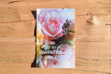 107 mooi mens   voor mijn allerliefste oma