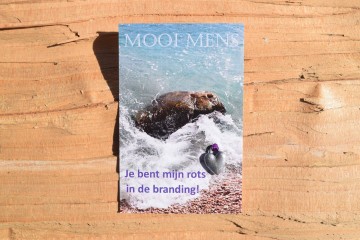 116 mooi mens   je bent mijn rots in de branding