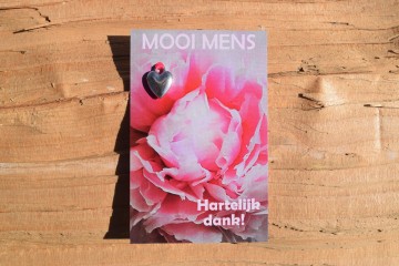 125 mooi mens   hartelijk dank