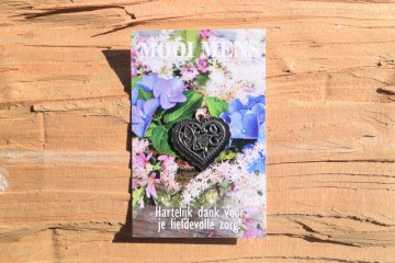 35 mooi mens kaartje   hartelijk dank voor je liefdevolle zorg