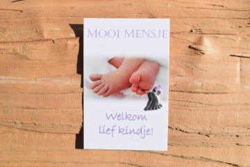 84 mooi mens   welkom lief kindje