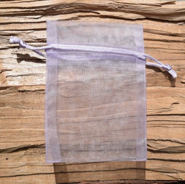 Luxe lila organzakje